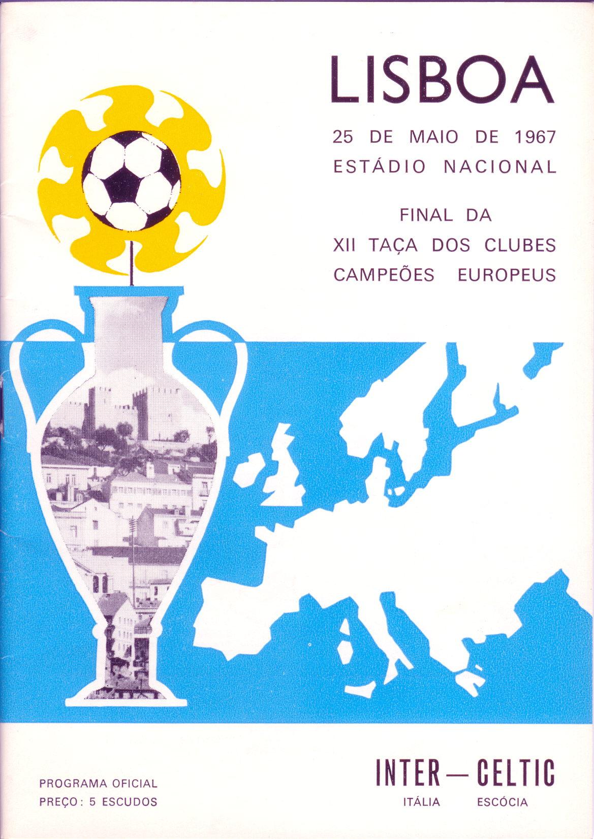 European Cup Final Programme